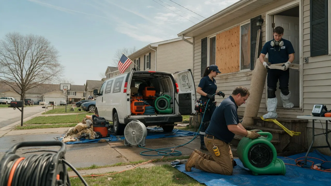 Water Damage Restoration in Cornwall, PA near me